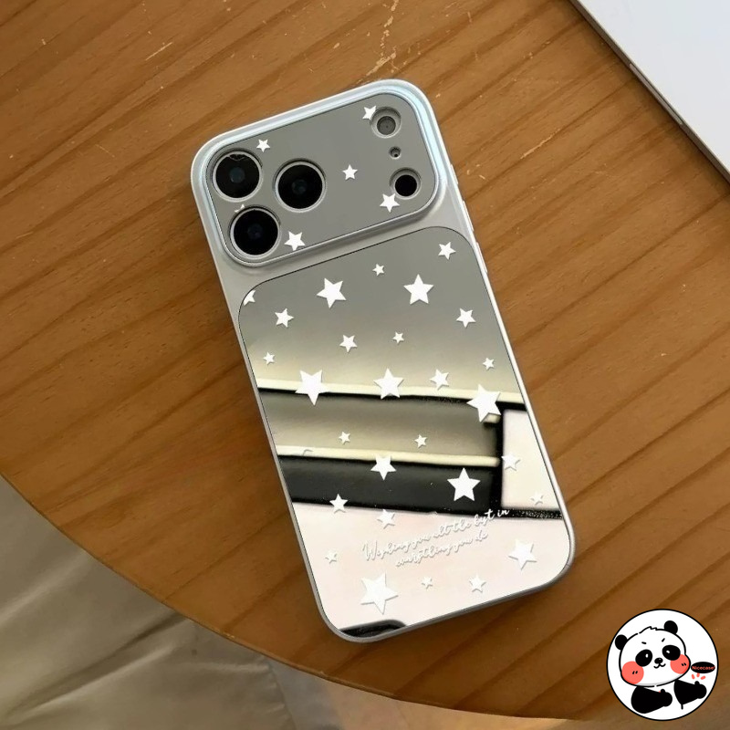 Realme Note 50 - Серебряный зеркальный чехол для телефона Realme