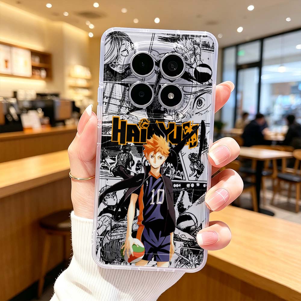 Xiaomi Poco X6 - Крутой чехол Haikyuu для Xiaomi POCO