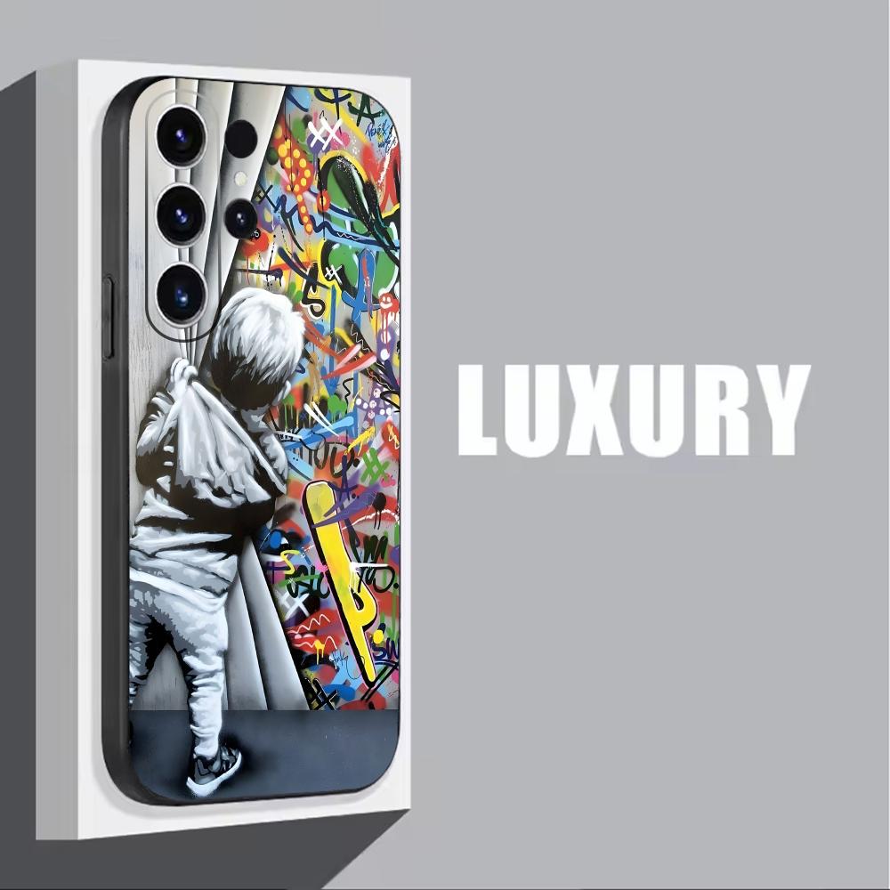 Чехол для телефона Banksy Graf – обзор и цена Samsung Galaxy S25