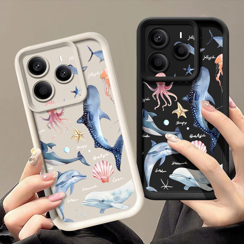Мягкий чехол с милым рисунком  – обзор и цена Xiaomi Redmi Note 14