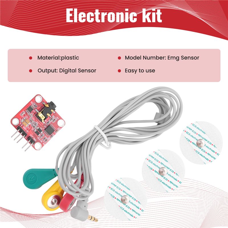 Датчик мышечного сигнала A21Q  – обзор и цена Muscle Sensor Emg